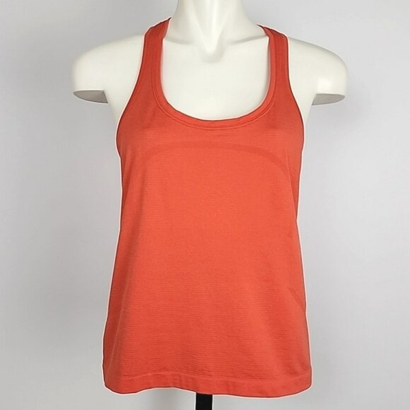 Lululemon Swiftly Tech Racerback Tank Top 2.0 Race Length Autumn Red Size 12 - Picture 6 of 15